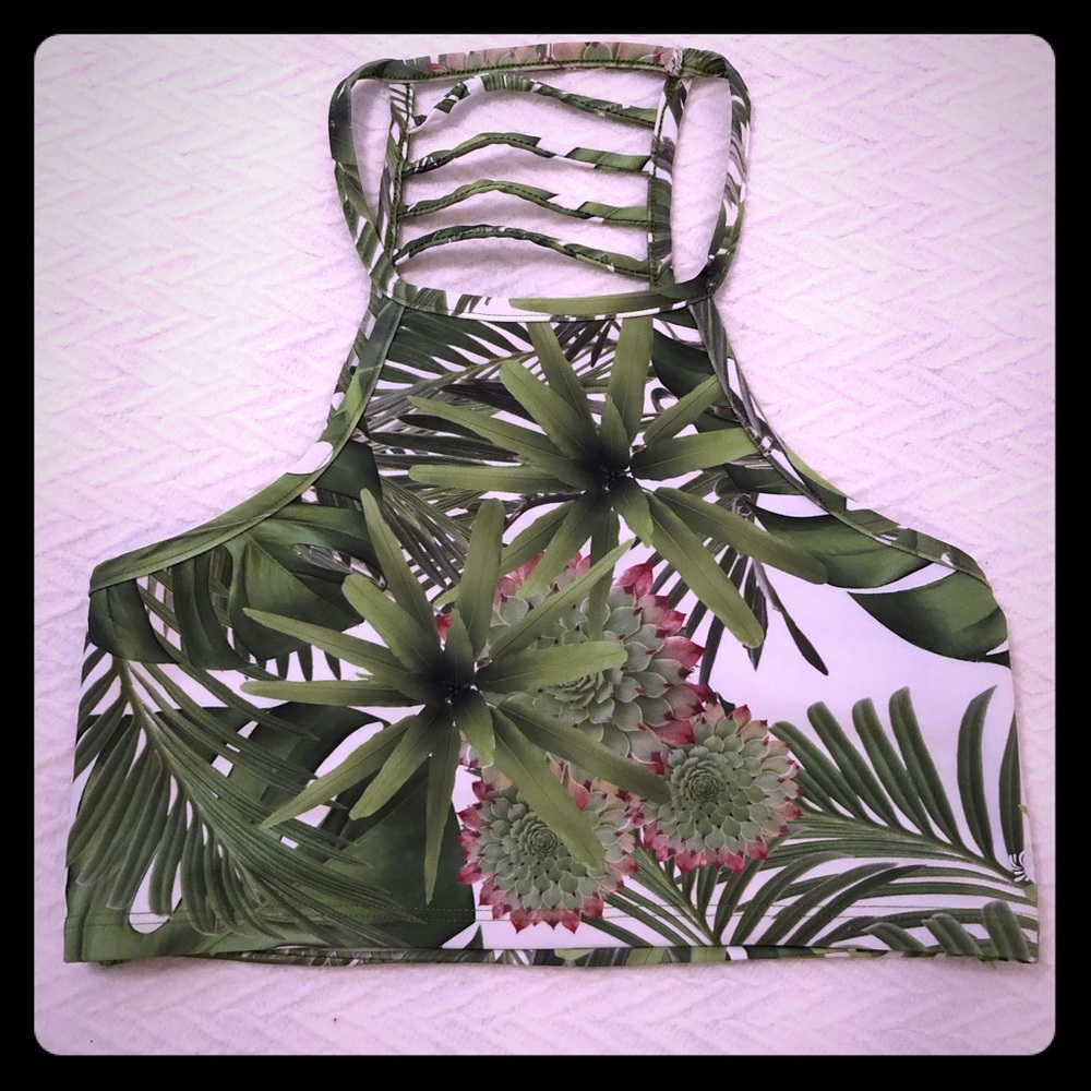 Jala Clothing Strap Back Bra Top Size M